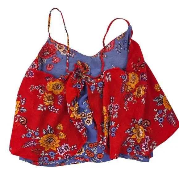 Tigerlily | Cropped, Handkerchief Tank | Size 4 - Picture 5 of 5